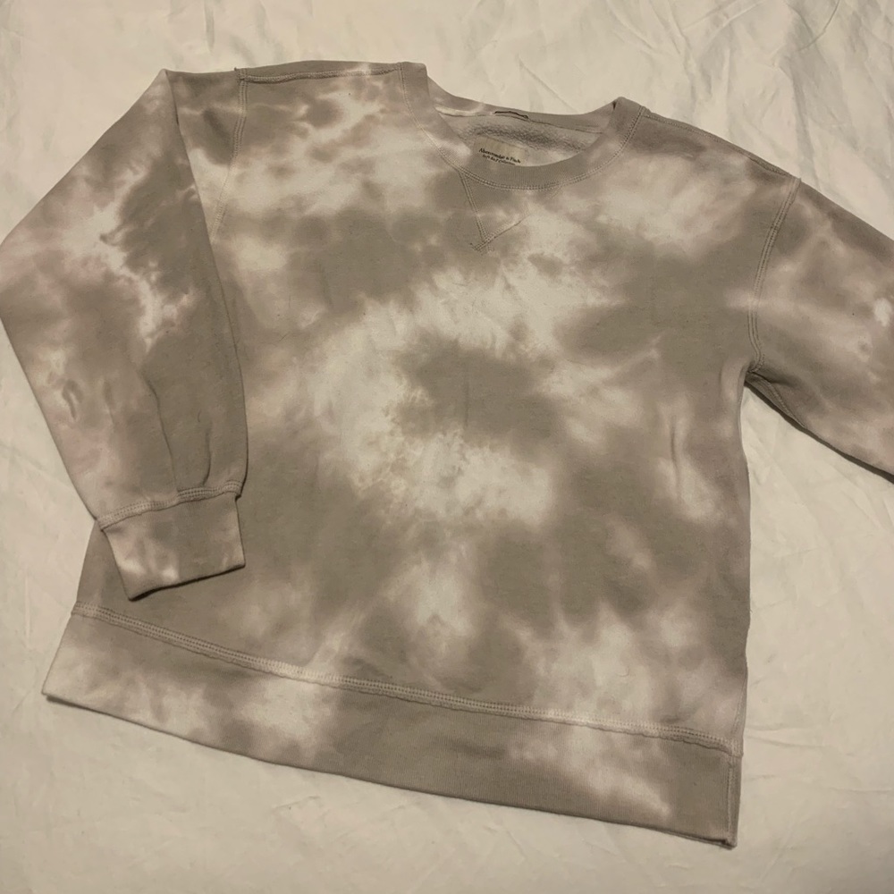 Abercrombie tie dye sweatshirt